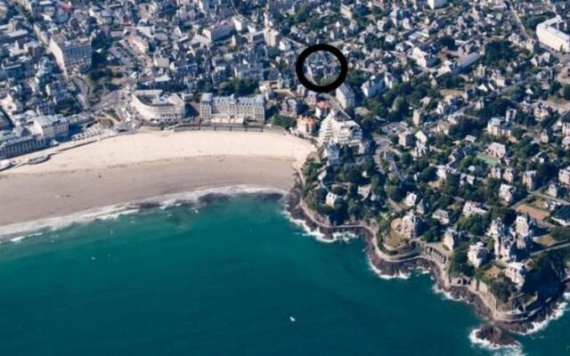 Dinard: studio à 100 m de la plage de L'Ecluse