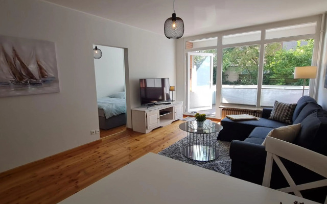 Wohnung Fleethörn - zentral, ruhig, mit Parkplatz und Balkon