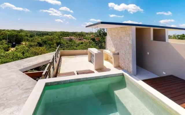 305 Amena Modern Secluded Penthouse w/ Private Pool & Gym