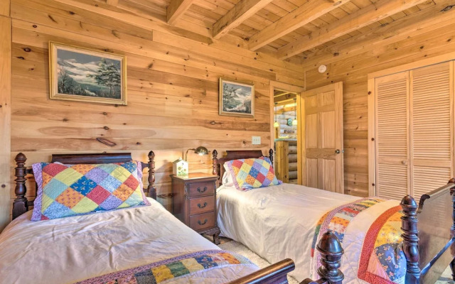 Wraparound Deck: Linville Mountain Cabin