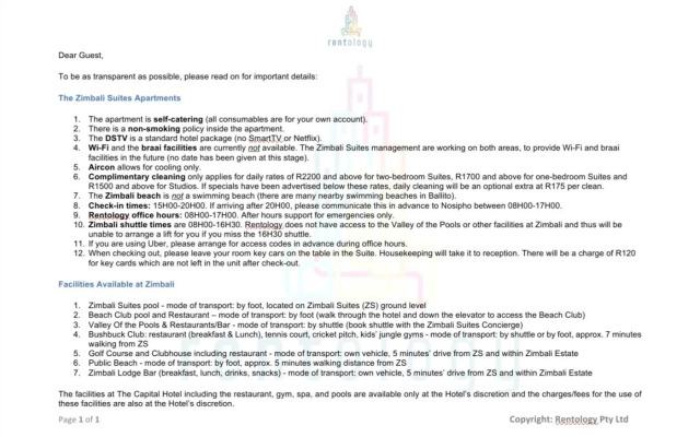 Striking 2 Bed Zimbali Suites Sea-View