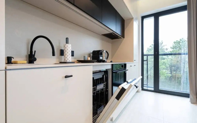 Sunrise Nowoczesny Apartament Widok na las i Morze