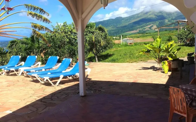 Apartment With 3 Bedrooms in Le Carbet, With Wonderful sea View, Pool