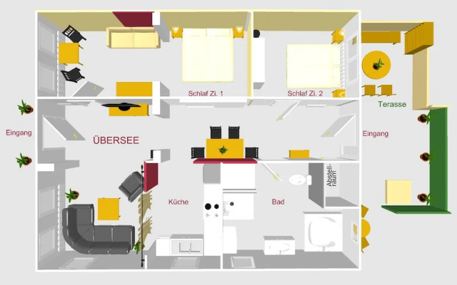 Ein Bett im Norden Appartments