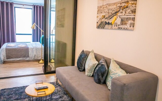 Apartment 450m from BTS with Sky Pool - bkbloft9