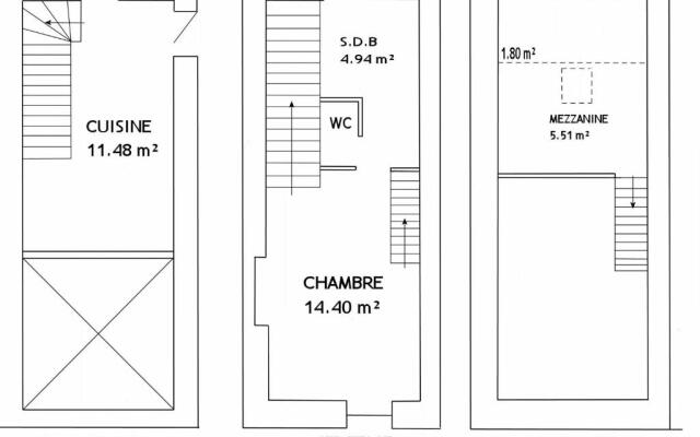 Gîte Saint-Sébastien-sur-Loire, 2 pièces, 3 personnes - FR-1-306-824