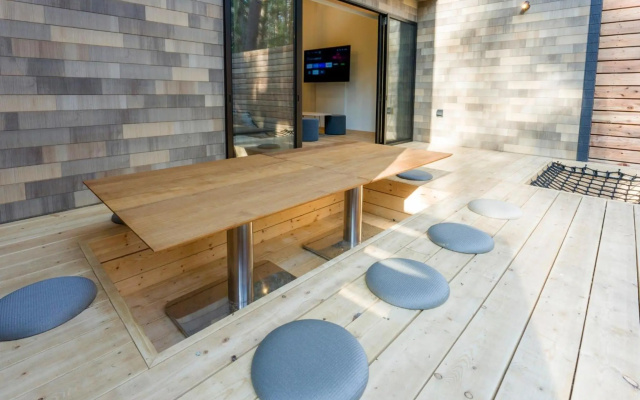 Rakuten STAY VILLA Fuji Kawaguchiko Forest 2LDK with sauna and terrace – Balcony – Fujikawaguchiko