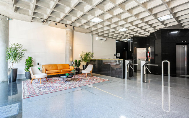 Vista Mar com sacada no Centro #CA49