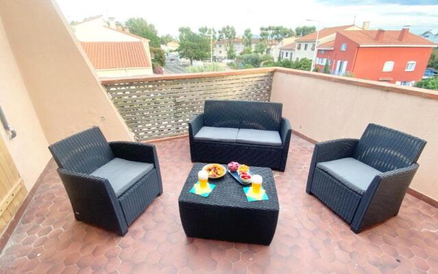 Appartement spacieux 4 chambres, jardin, proche centre-ville