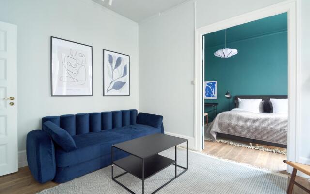 102m Apt. Heart of Copenhagen, 100m to the Metro