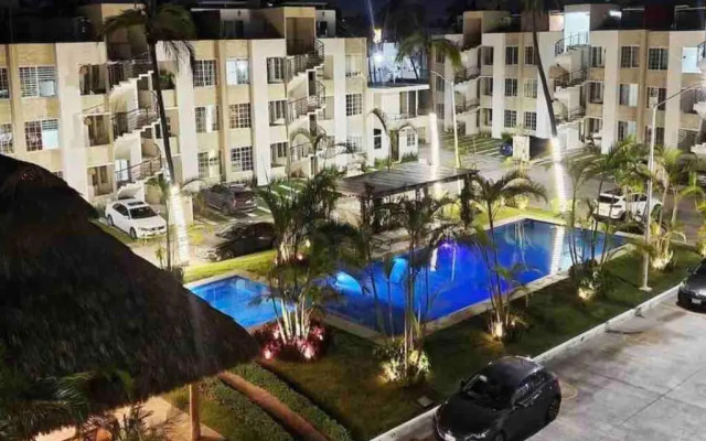 Nuevo penthouse con terraza privada, alberca y area infantil