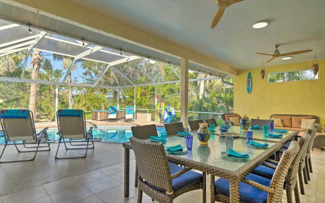 Pool & Fire Pit: Cape Coral Golf Course Getaway