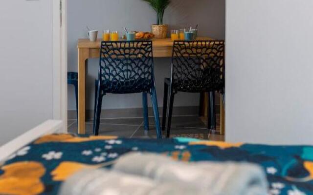 LOC TROTTEUR LE GRAPHITE T2 Grand confort Terrasse