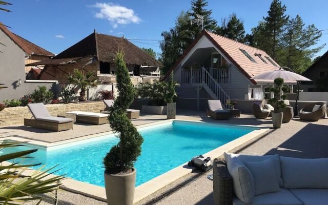 Appartement avec piscine de la Croix