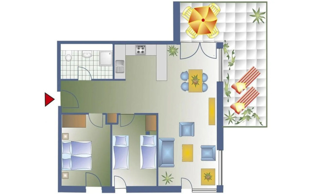 Ostseeperle inkl Saisonstrandkorb und Wäsche Set