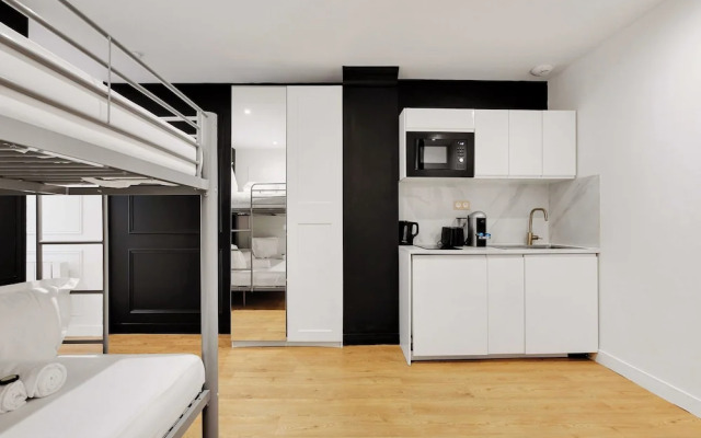 Comfortable Studio - 1br/4p - Republique