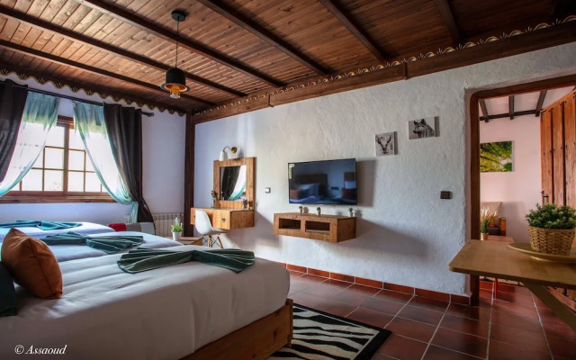 Room in Bungalow - Bungalow Double 19 - El Cortijo Chefchaeun Hotel & Spa