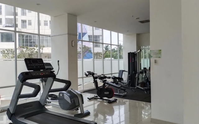 Fully Furnished Studio With Mezzanine Bed At Serpong Garden Apartment