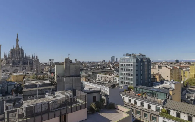 Central Tower S Babila - Elegant 2bdr With Rooftop Terrace