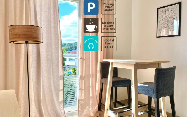 Appartement en face Hopital Nord