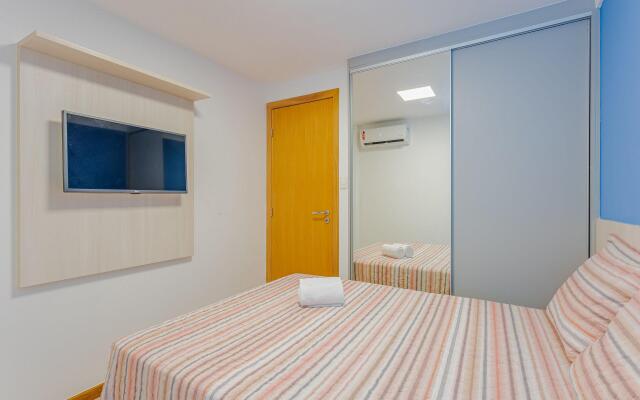 IT09 Lindo Apto 2 Suítes - Pé na Areia, Itacimirim