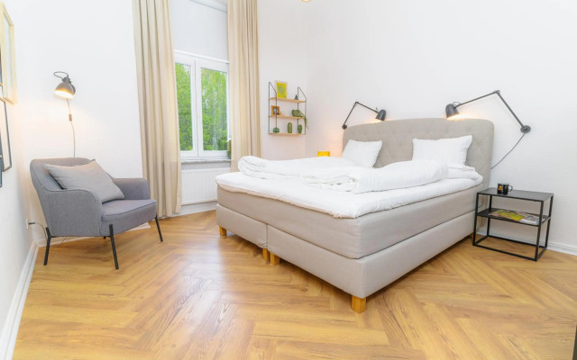 Hansekoje direkt an der Hafenspitze