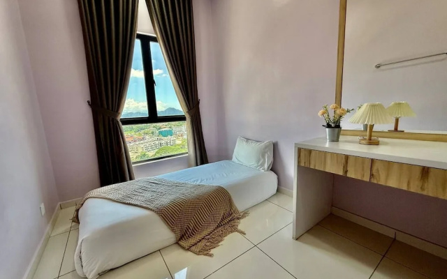 Skyline Suites l The Horizon Ipoh by Grab A Stay l 1-8pax – Guest Rooms – Ipoh