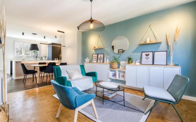 Bel appartement renove et son jardin