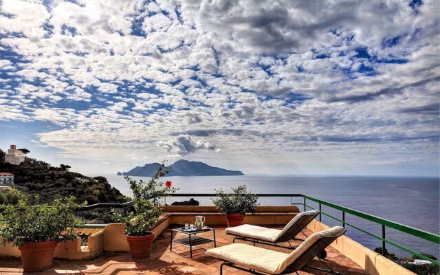 Villa Pisani Piscina Giardino Terrazzi Panoramici Su Capri