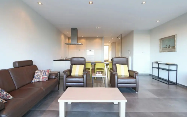 Apartment in Het Zoute With Sea Views