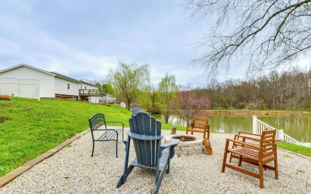Renovated Logan Home w/ Pond & Fire Pit