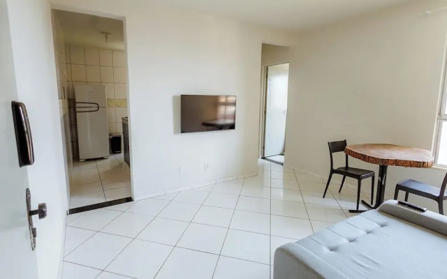 Apto 2 Quartos com Smart TV e Ar-condicionado