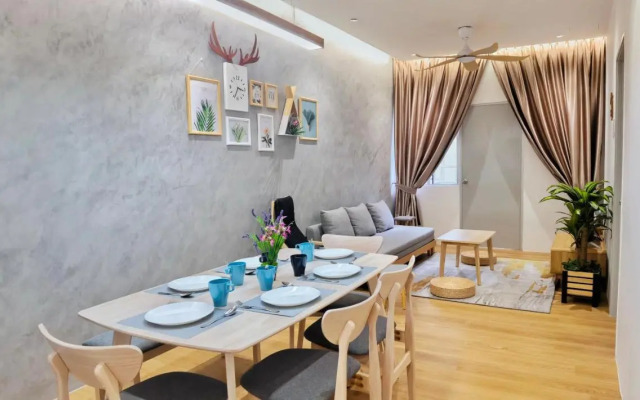 [Muji-Style Apartment] @ Cameron Jaya (3R2B) 8 pax