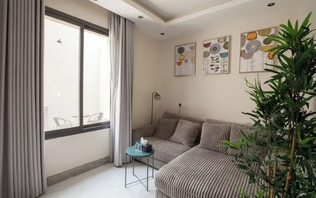 Elite One-Bedroom Apt AlRimal-4
