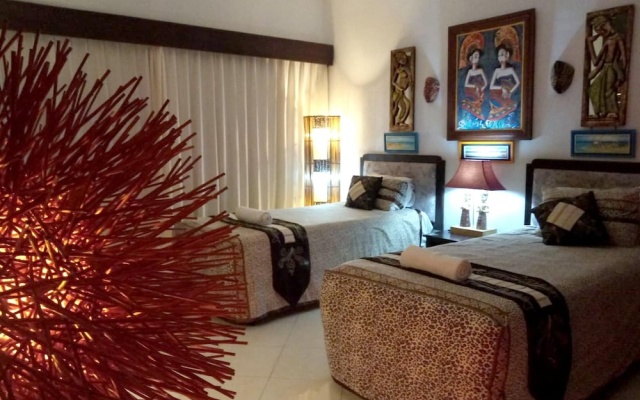 Studio in Kota Denpasar, with Pool Access, Furnished Terrace And Wifi - 300 M From the Beach – Guest Rooms – Denpasar