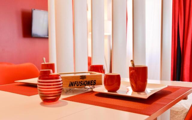 Studio rouge Ramblas Centre Toulouse