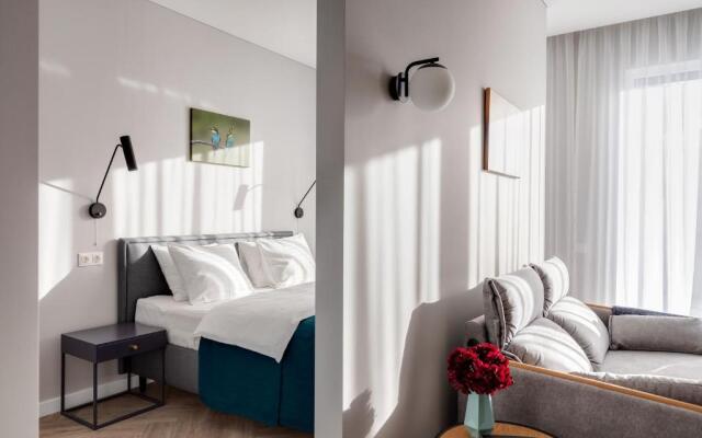 #stayhere Modern & Compact 1BDR Uptown Vilnius