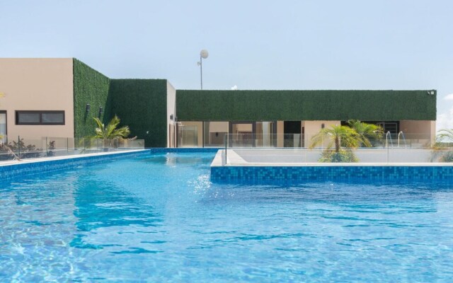 Modern 2 BR Apartment Aldea Zama Rooftop Pool Gym Cinema