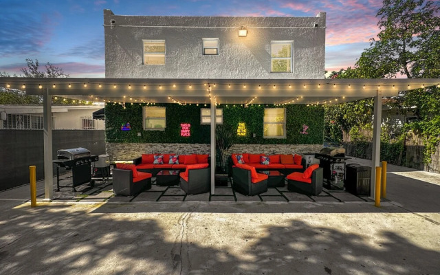 Artful Oasis BBQ Patio Vibes Wynwood