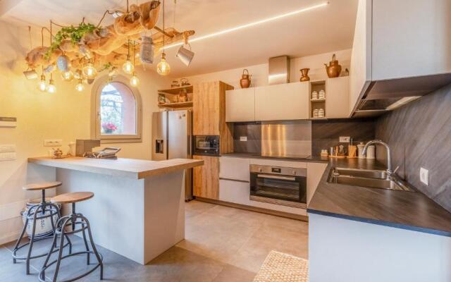 Casolare Clara with a beautiful Bio-Lake