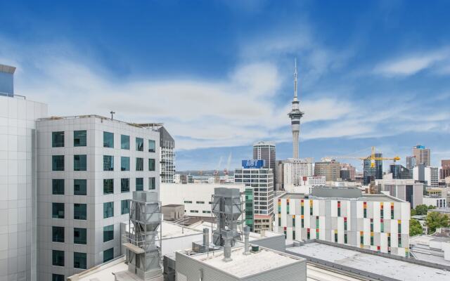 JHT - Studio, Carpark, Next to University, Skytower view