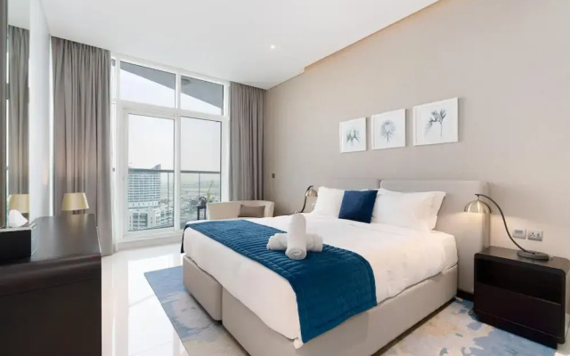Homey 1 BR with Canal View l Business Bay - Hotel in ดูไบ - Photo 5