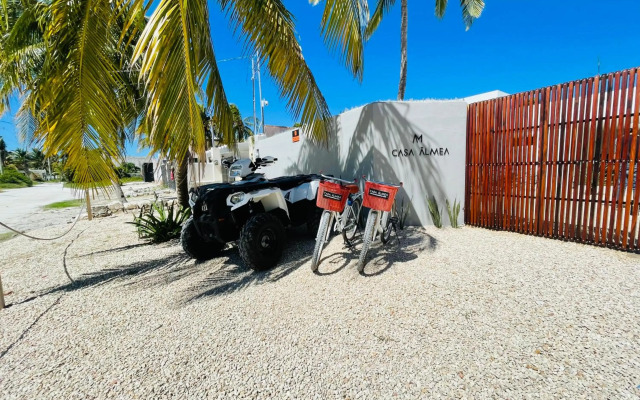 Casa en primera linea de playa con alberca