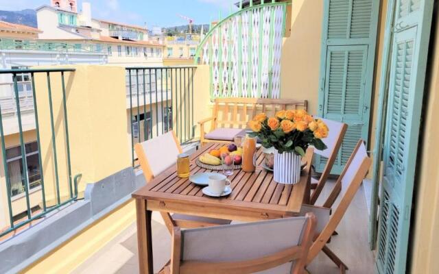 Ze Perfect Place - Opera Nice - Appartement 2 Chb - AC - Terrasse