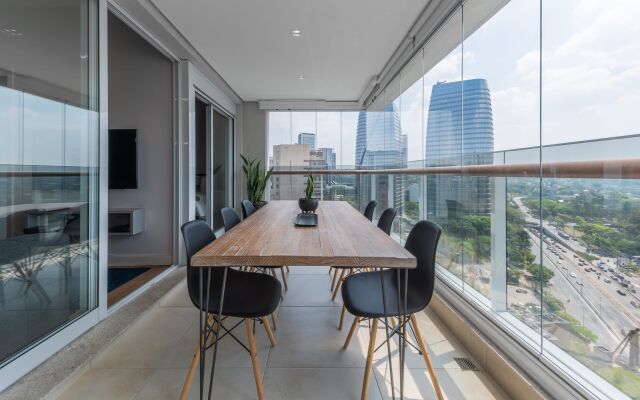 Apartamento completo com vista incrível | Vila Olímpia