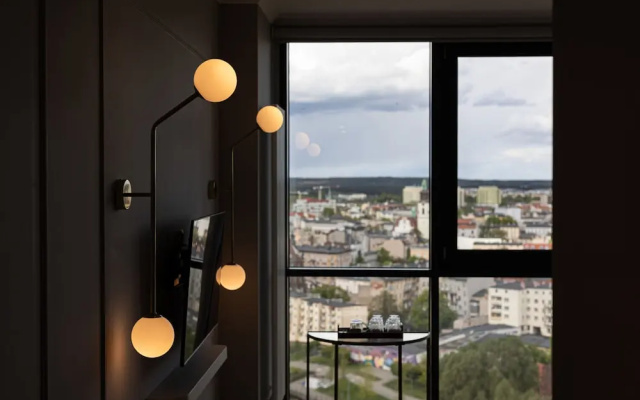 Rio 1 Studio z Niezapomnianym Widokiem na Bydgoszcz