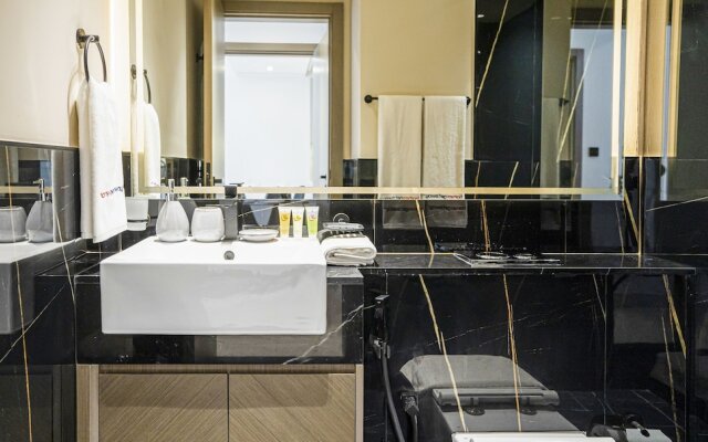 HomesGetaway Cozy 1BR in Binghatti Canal