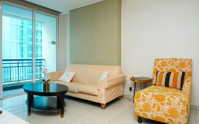 Modern 1BR Good City View Central Park Apartment By Travelio