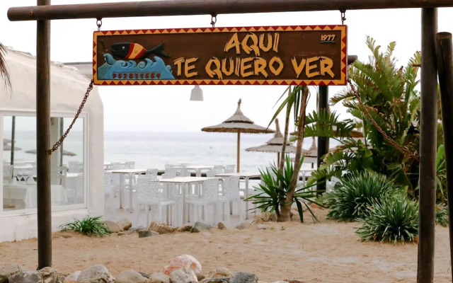 Suitur beachfront duplex with pool and sea views