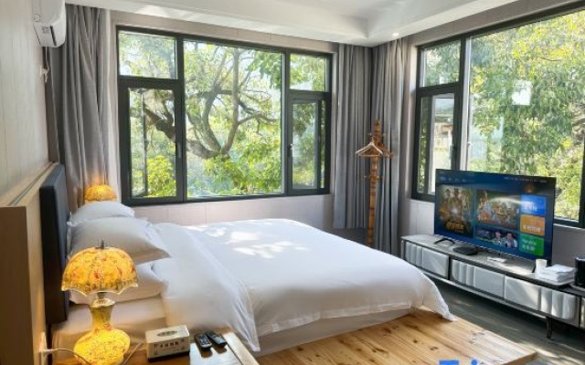 Yangshuo Banxian Bieyuan Homestay (Yulonghe Bamboo Rafting Yulongqiao Wharf Branch) – Guest Rooms – Guilin
